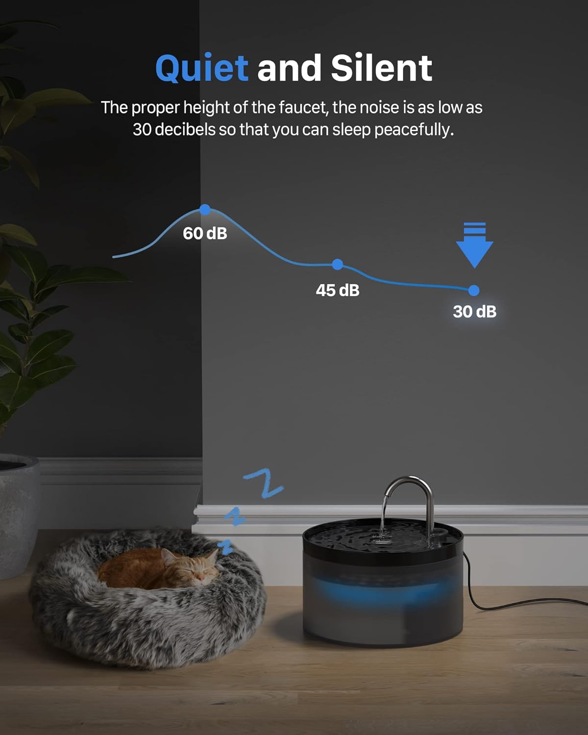 Ultra-Quiet Pump (<30dB) for Noise-Free Operation