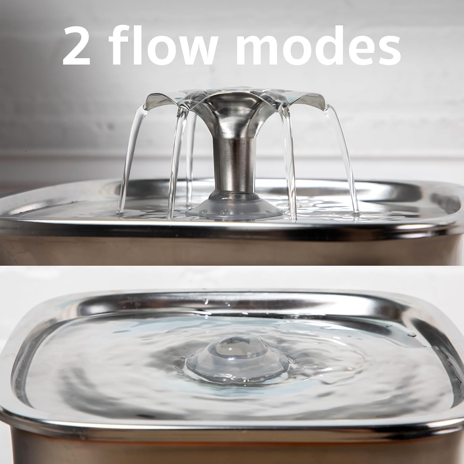 Dual Water Flow Modes