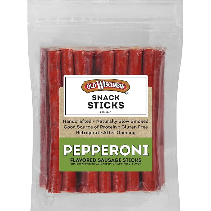 Wold Wisconsin Pepperoni Snack Sticks - Bold, Smoky and Keto-Friendly!