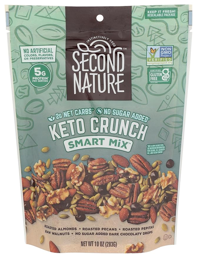 Second Nature Keto Crunch - Smart, Nutty and Delicious!
