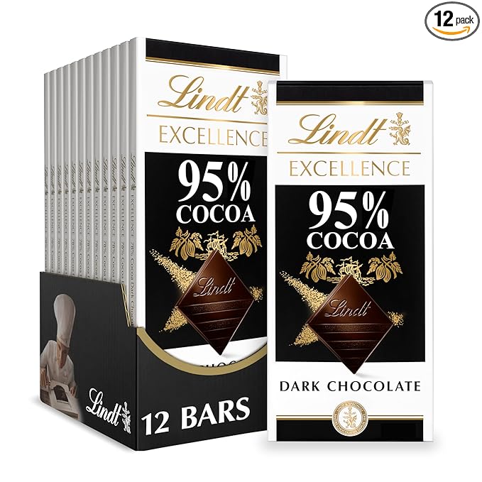 Lindt EXCELLENCE 95% Dark Chocolate – Rich, Smooth & Indulgent