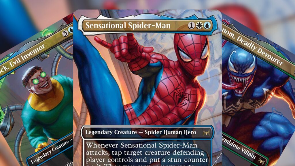 Spider-Man Magic the Gathering Crossover - First Look at Cards and Packs