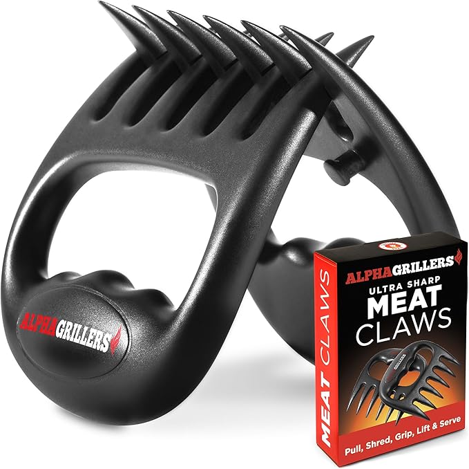 Alpha Grillers Meat Claws for Shredding BBQ Pulled Pork