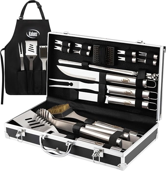 Kaluns BBQ Grilling Accessories Gift Set for Dad