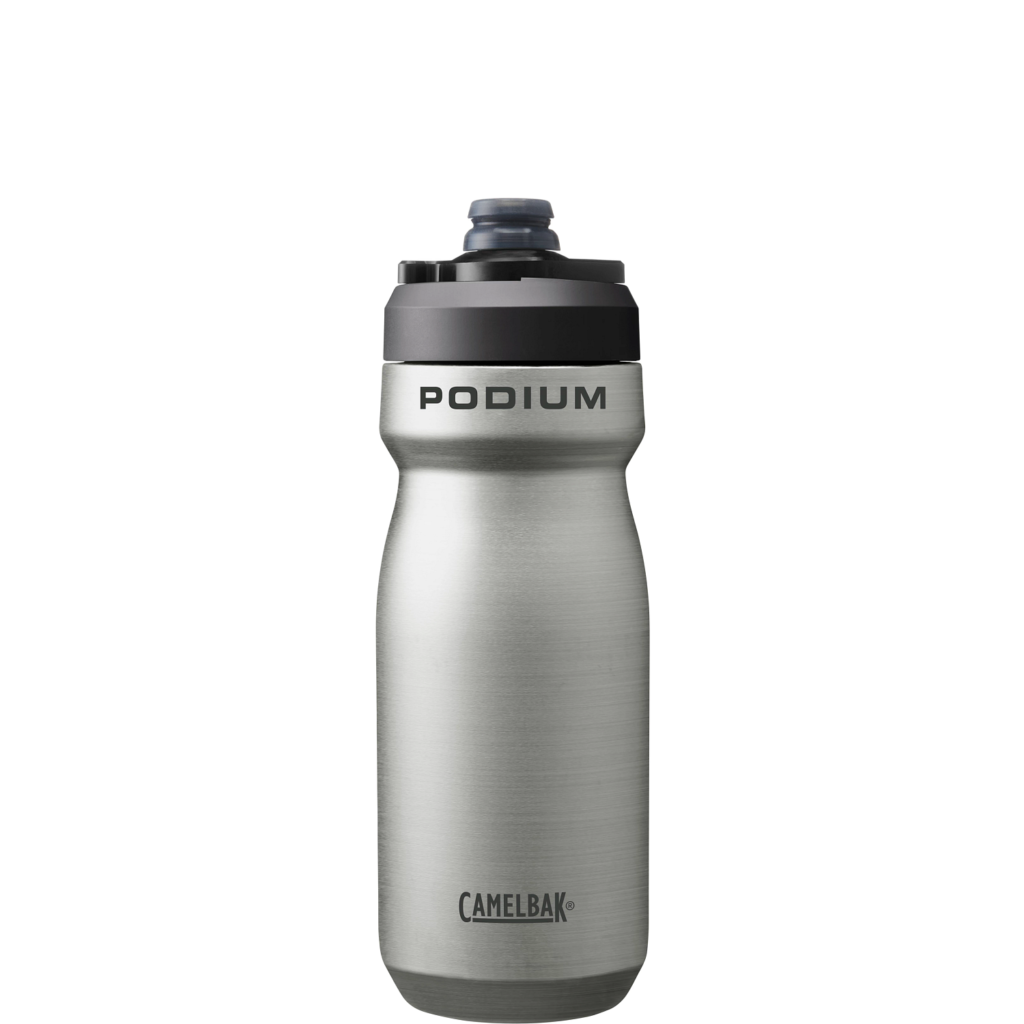CamelBak Podium Steel 18oz bottle for road trips and bike rides